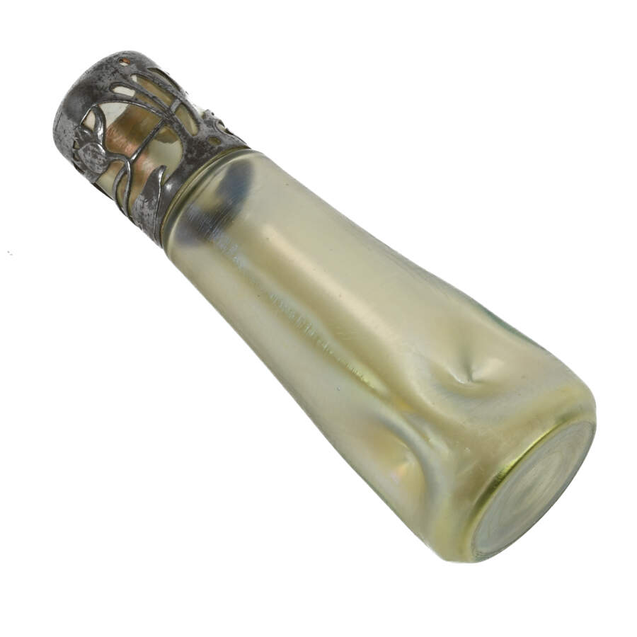 Uranium Glass Vase-5