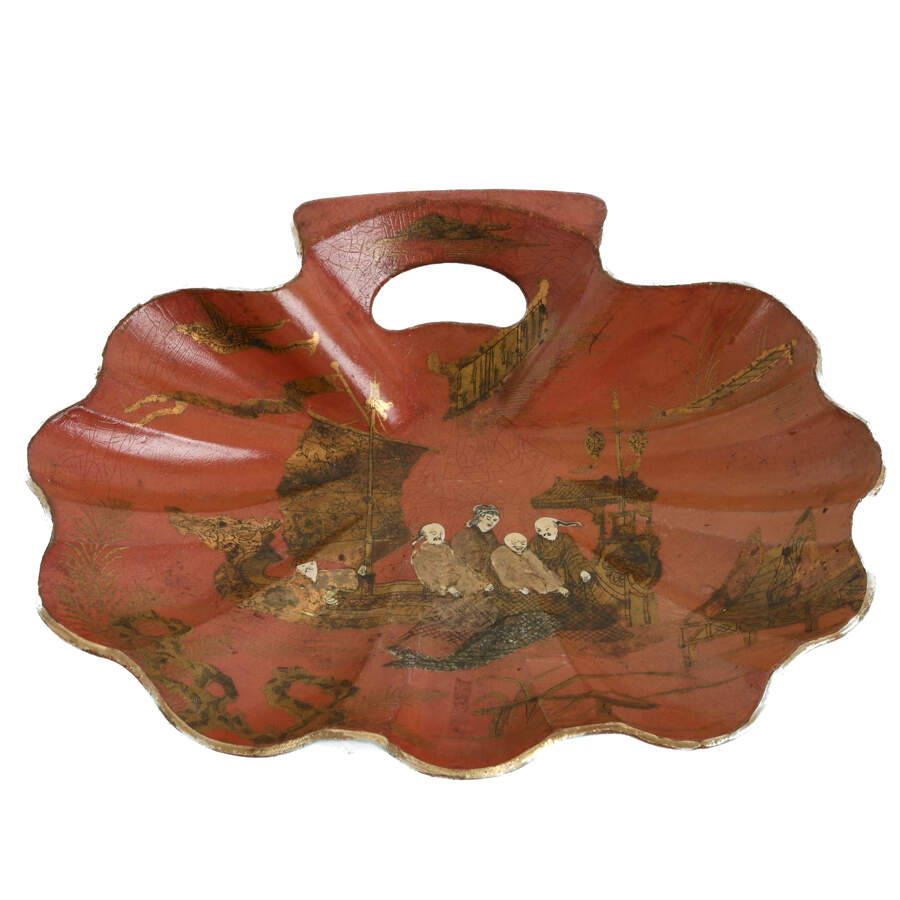 Decorative Carved Wood Asian Architectural Accent-1