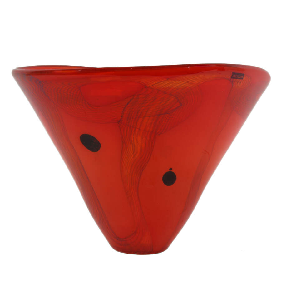 Lithuanian Art Glass Vase-1