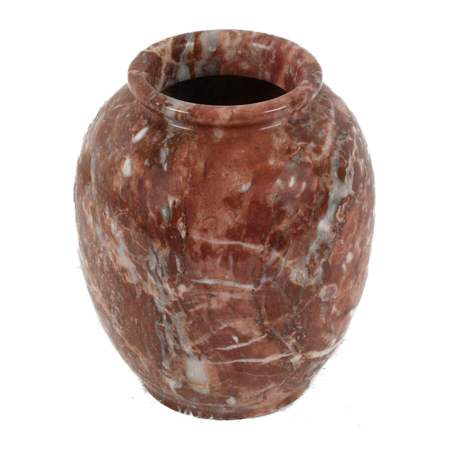Rouge Marble Vase-2