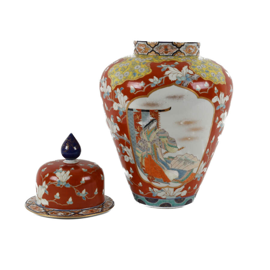 Antique Art Nouveau Miniature Pair of Teplitz Vases-13