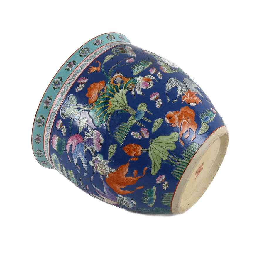 Chinese Porcelain Wucai Fishbowl-6