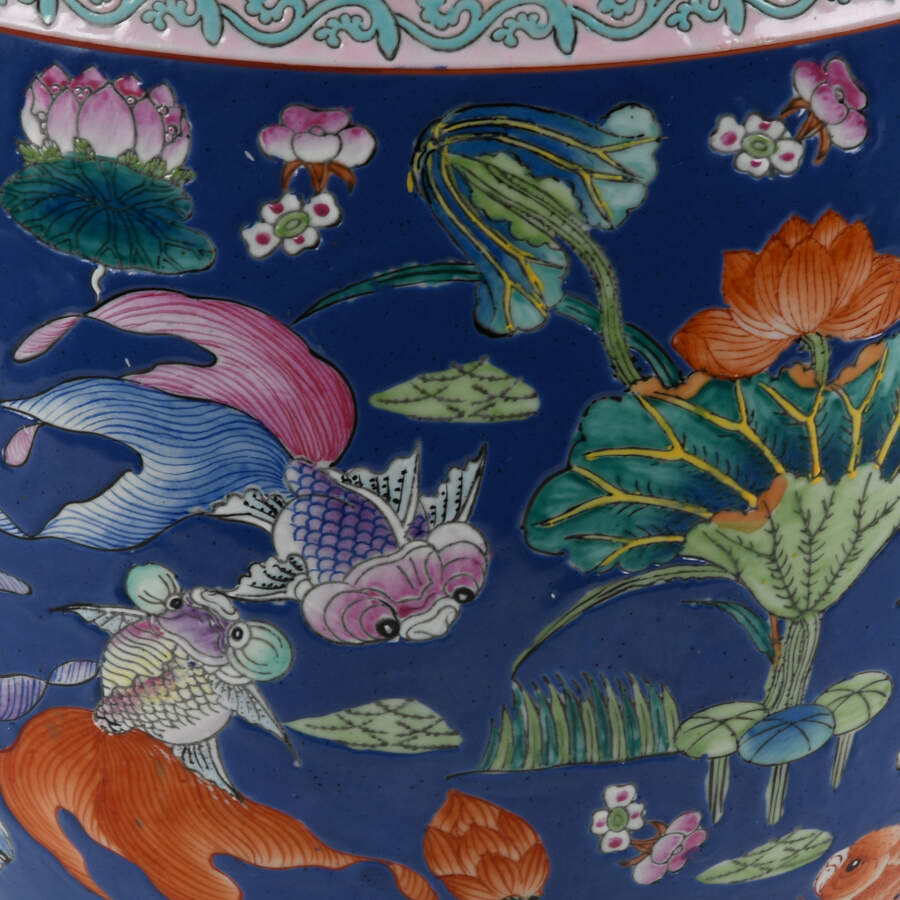 Chinese Porcelain Wucai Fishbowl-3