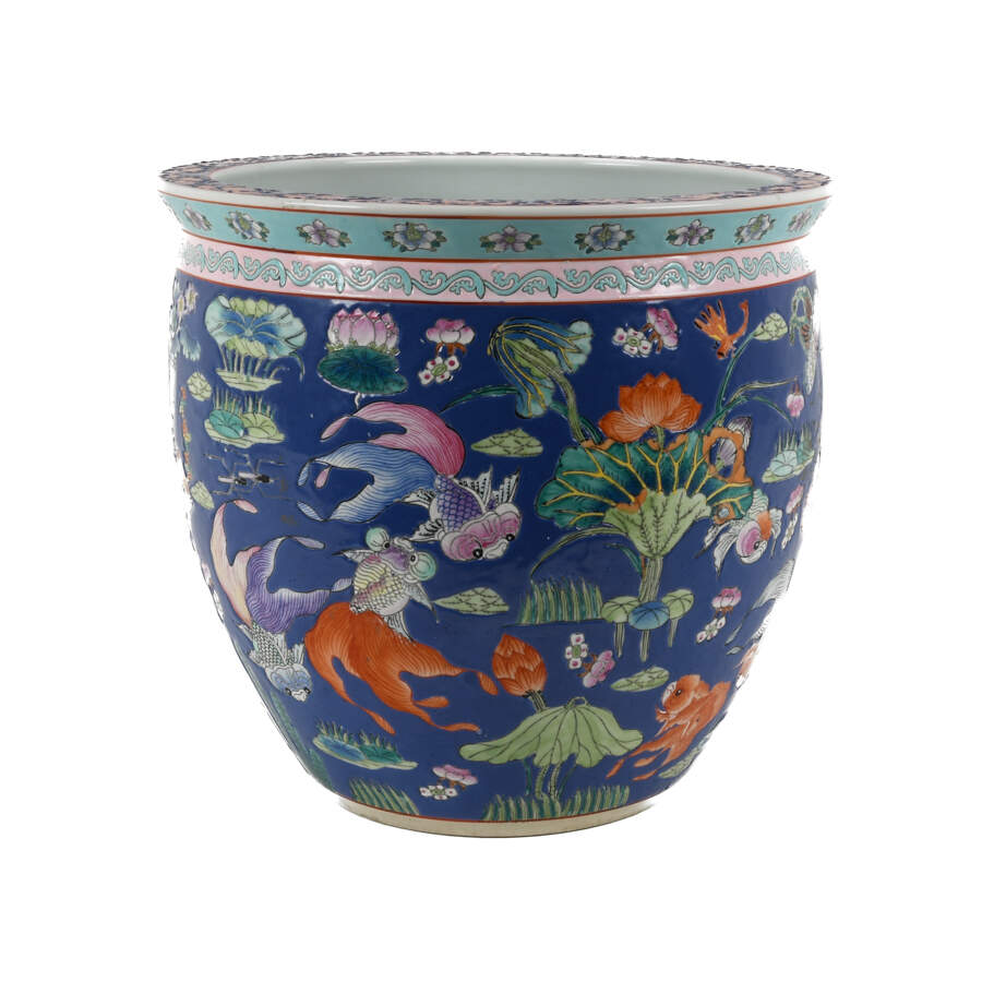 Chinese Porcelain Wucai Fishbowl-1