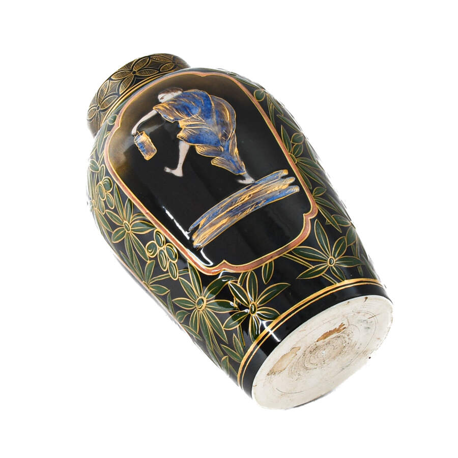 Japanese Keller Guerin Ceramic Vase-6