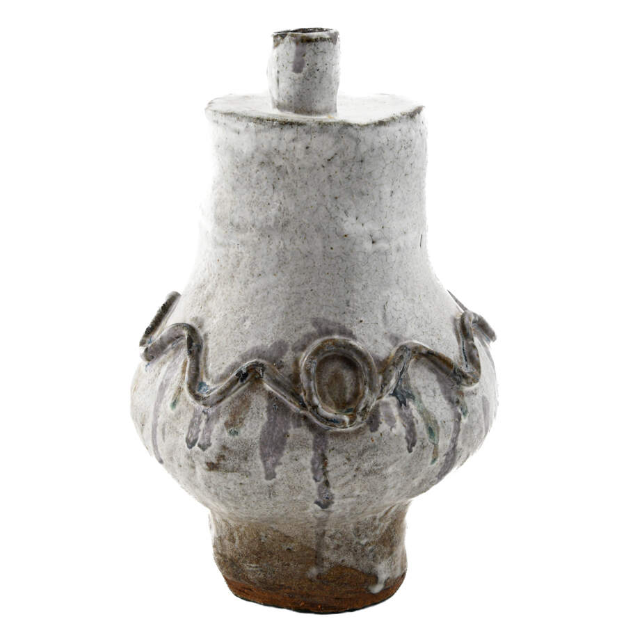 Abstract Studio Pottery Vase-2