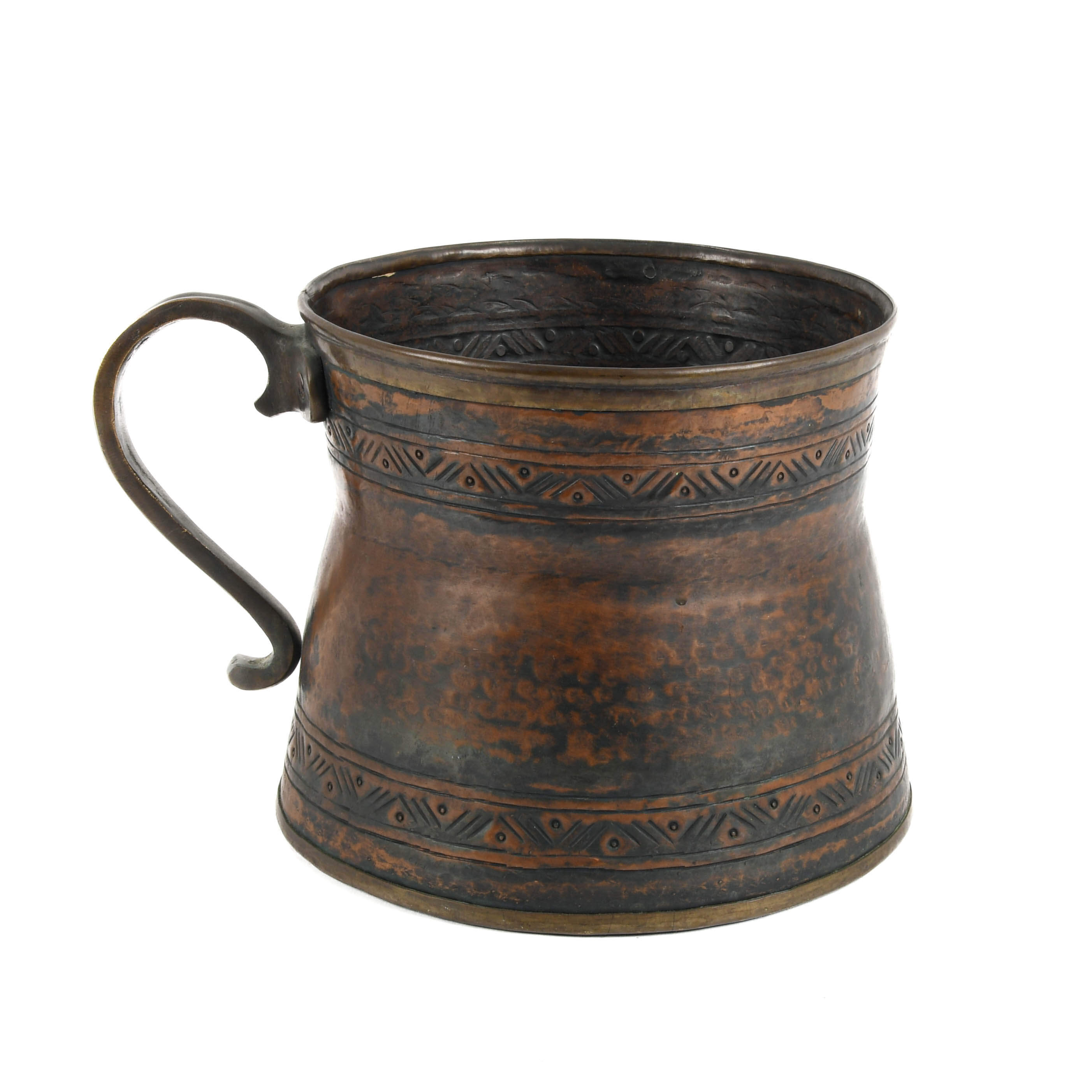 Antique Large Copper Jug-4