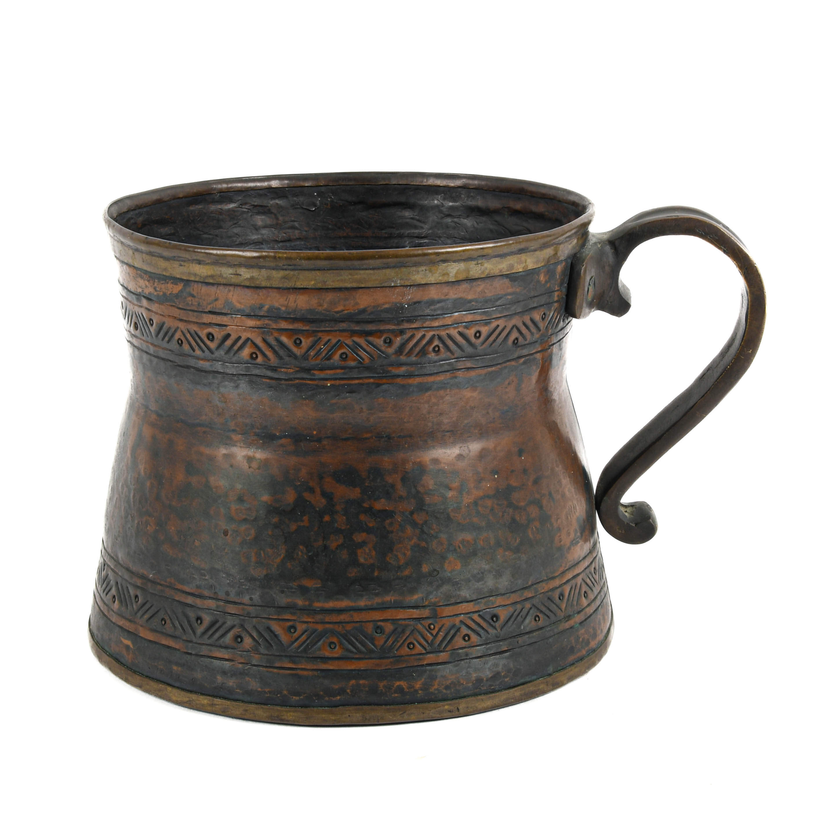 Antique Large Copper Jug-1