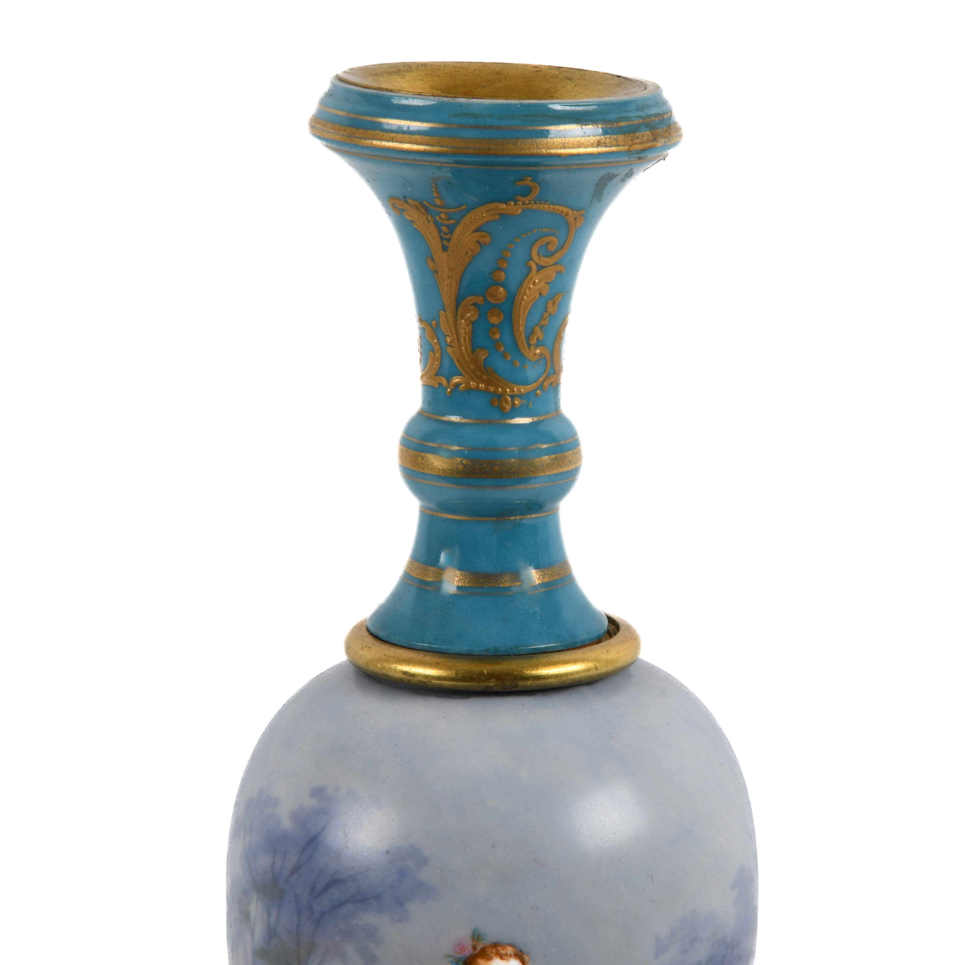 Antique Sèvres-Style Figural Painting Urn-2