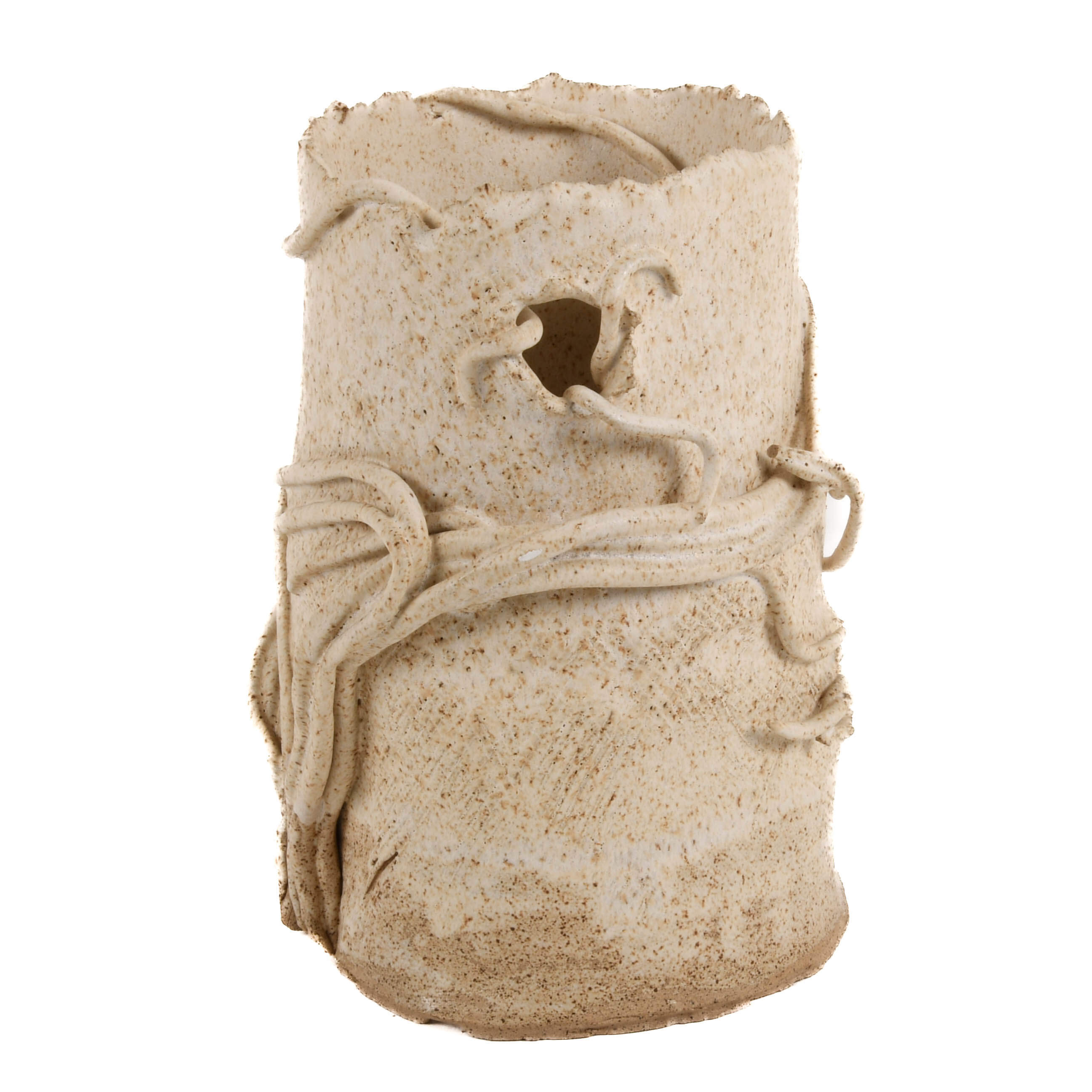 Studio Pottery Abstract Design Sculpture-4