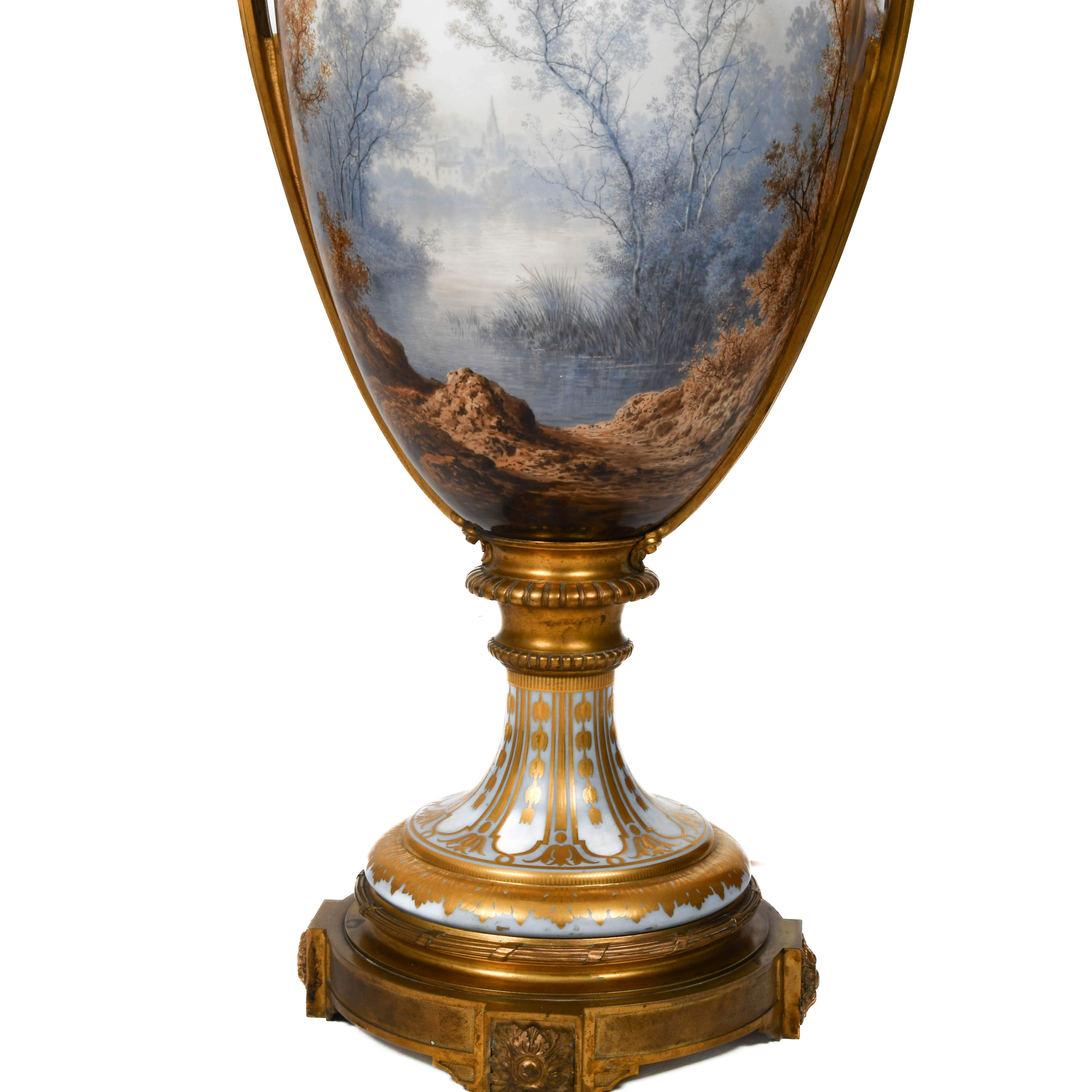 Baccarat 1878 Paris Exposition Universalle Palatial Opaline Glass Urn-4