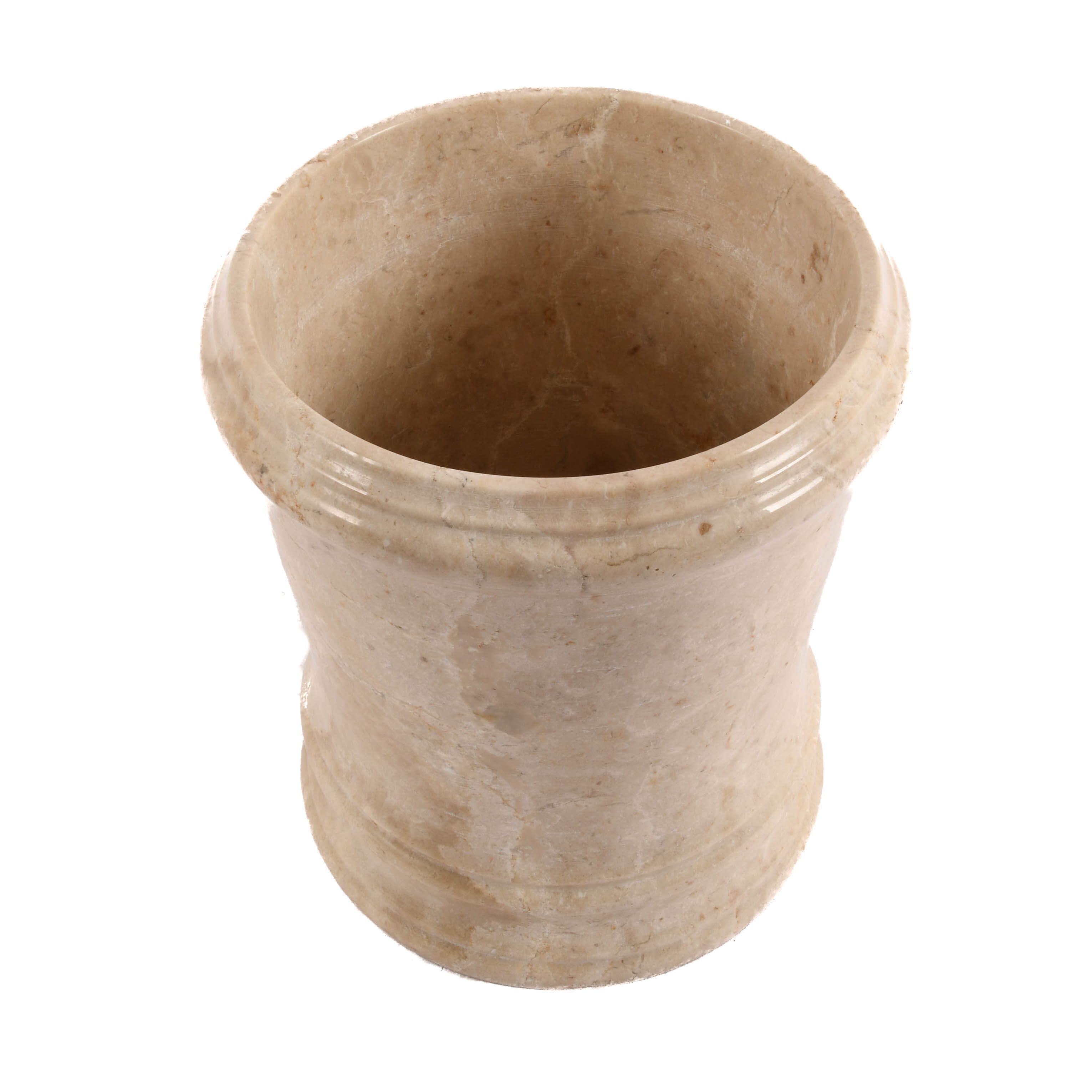 Large Marble Round Jar-3