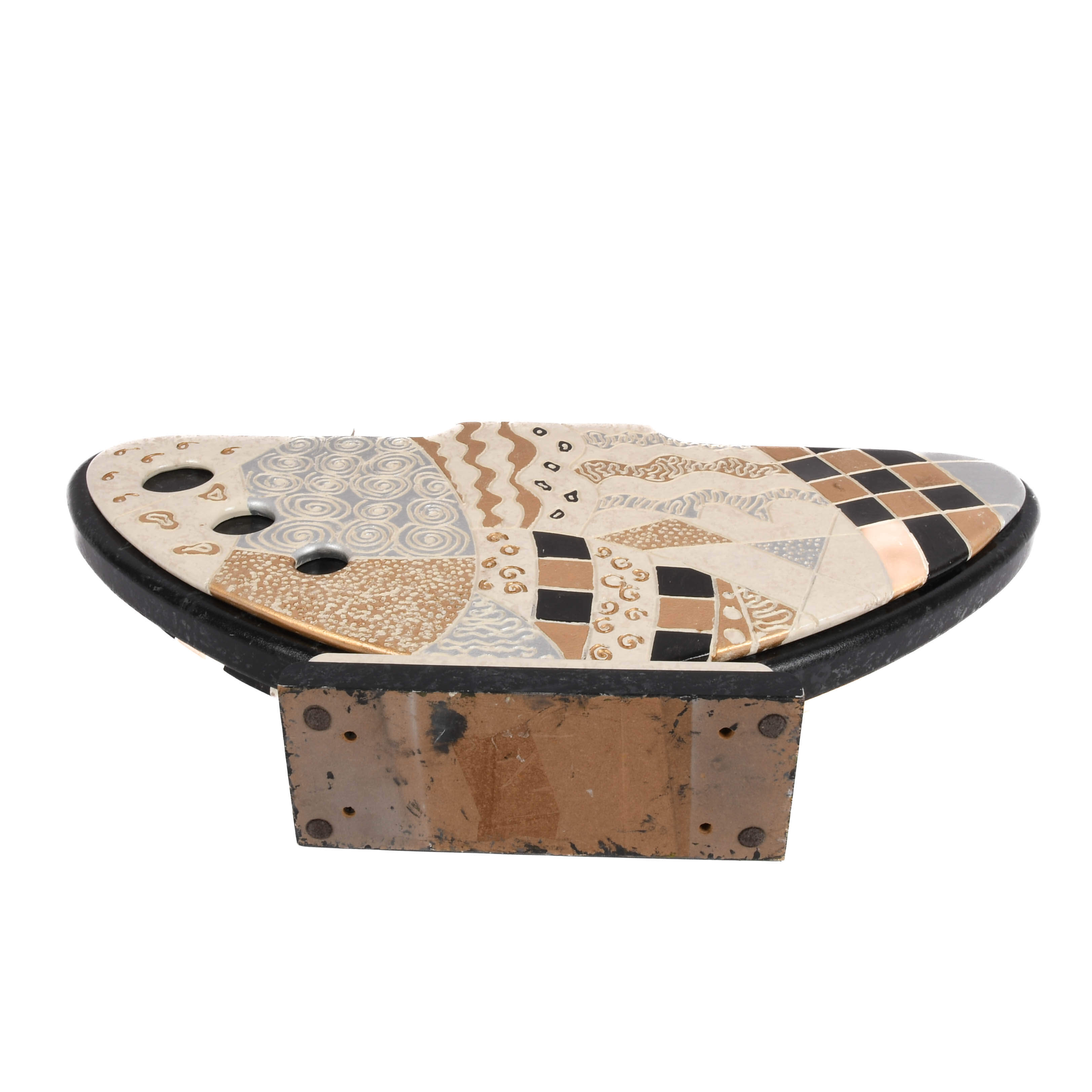 Large Abstract Sculptural Vase-6