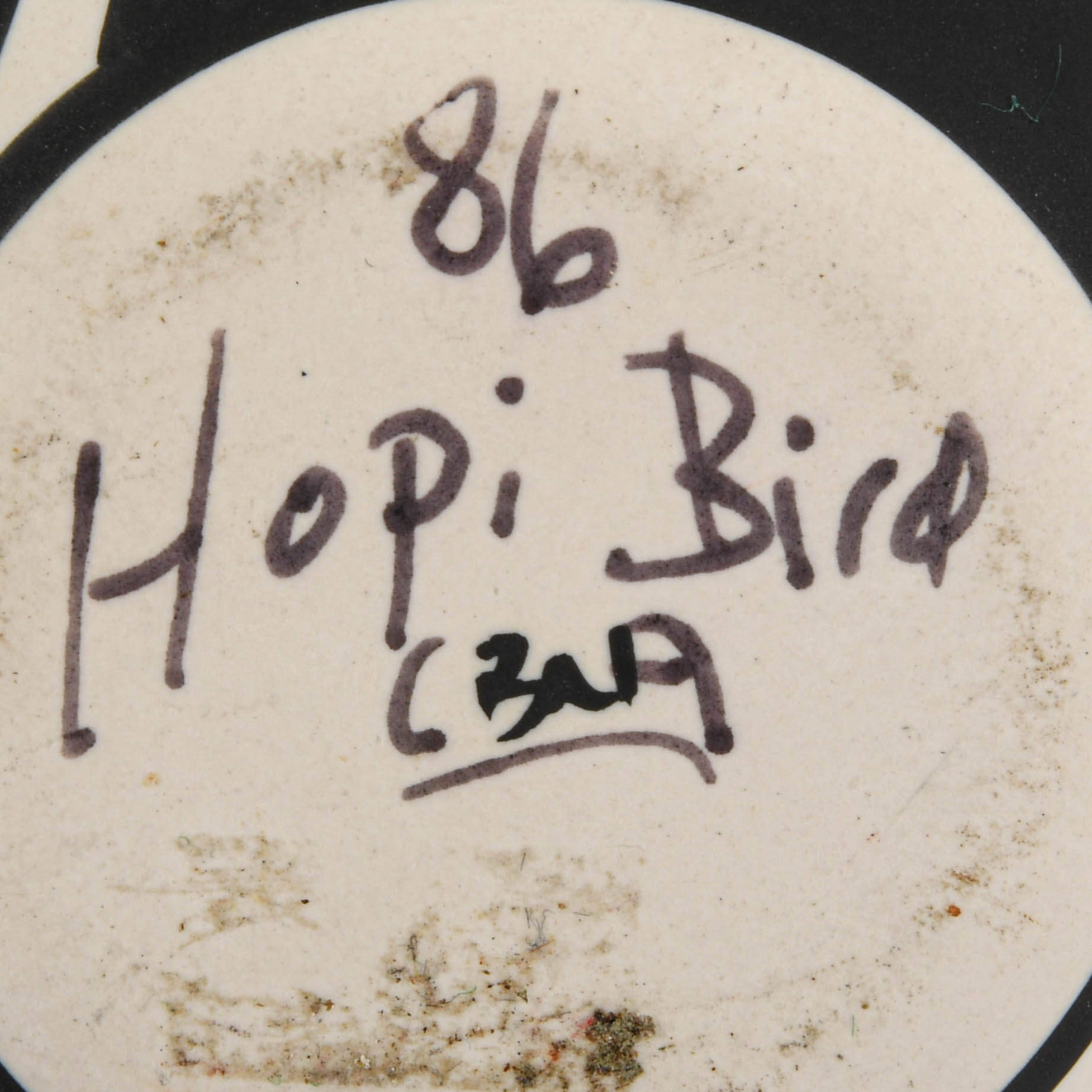 Signed Southwest Pottery Hopi Vase-6