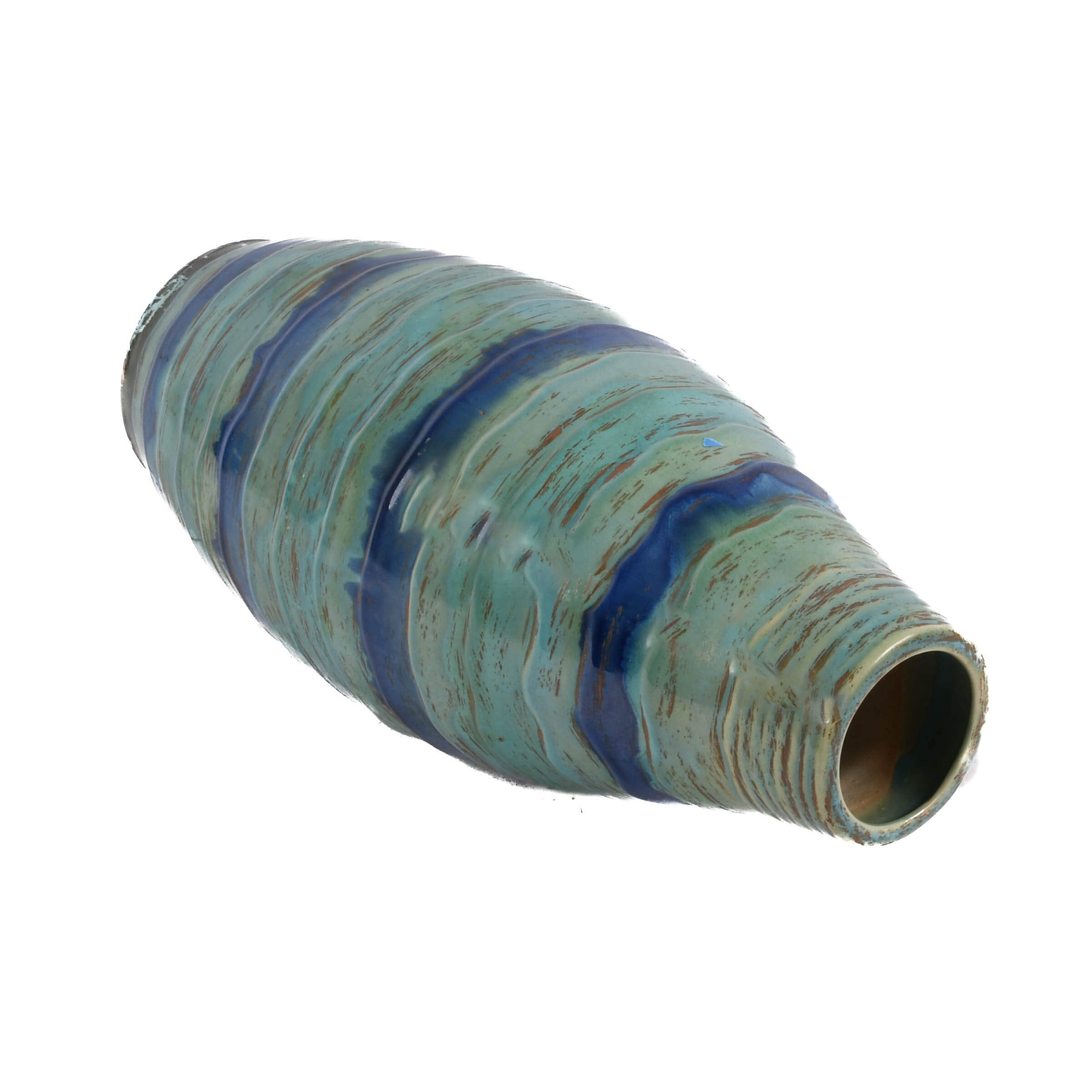 Large Studio Ceramic Glazed Vase-4