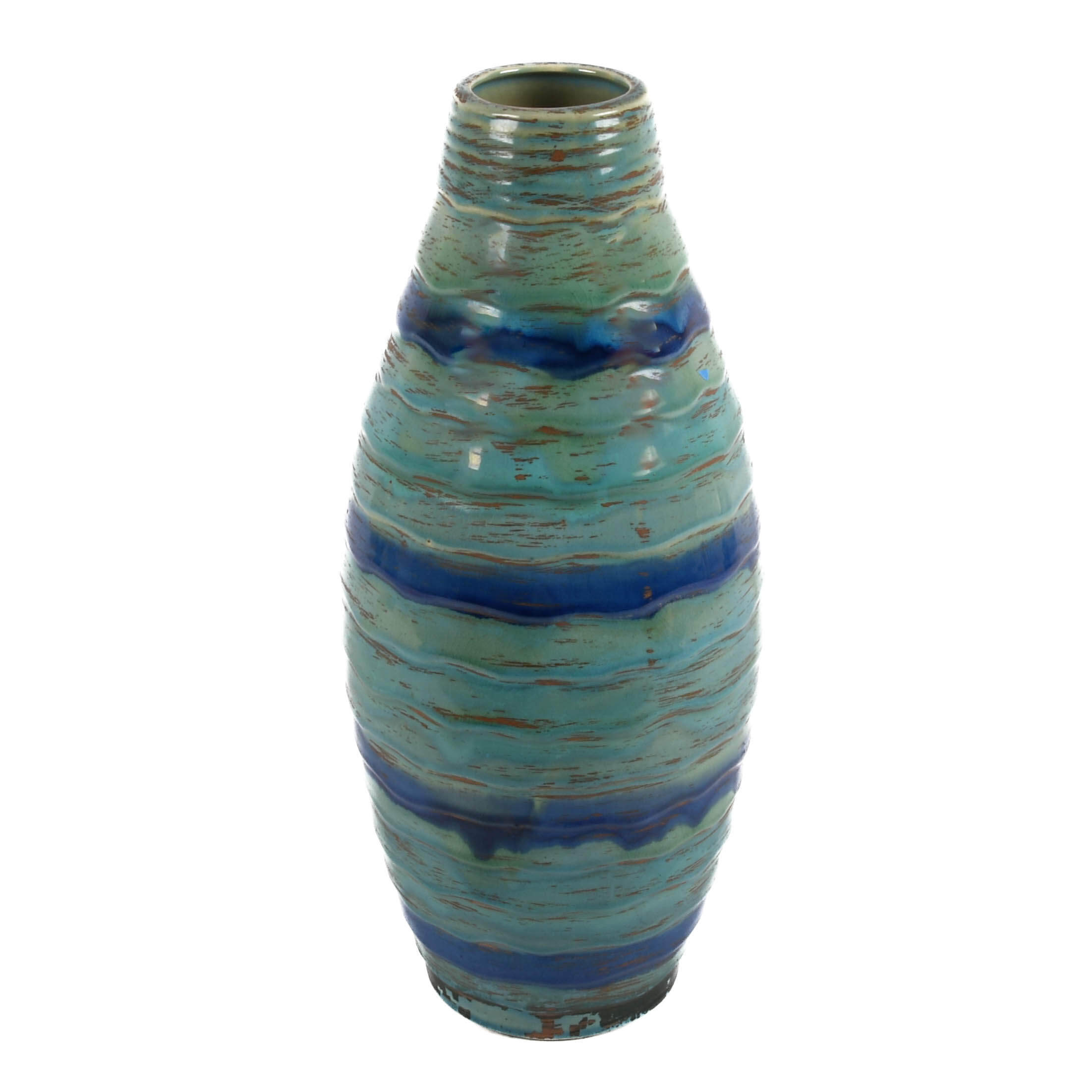 Large Studio Ceramic Glazed Vase-3