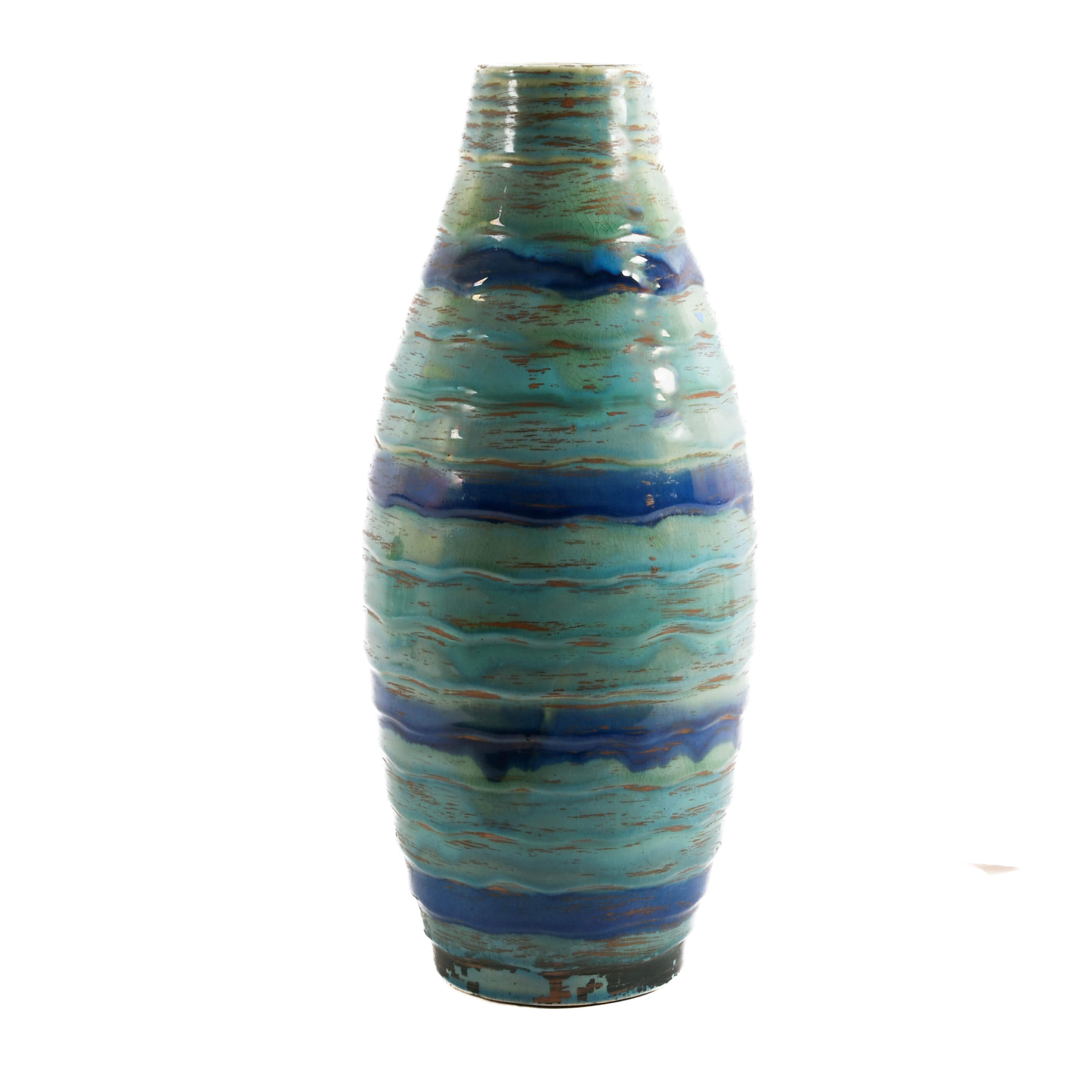 Large Studio Ceramic Glazed Vase-1