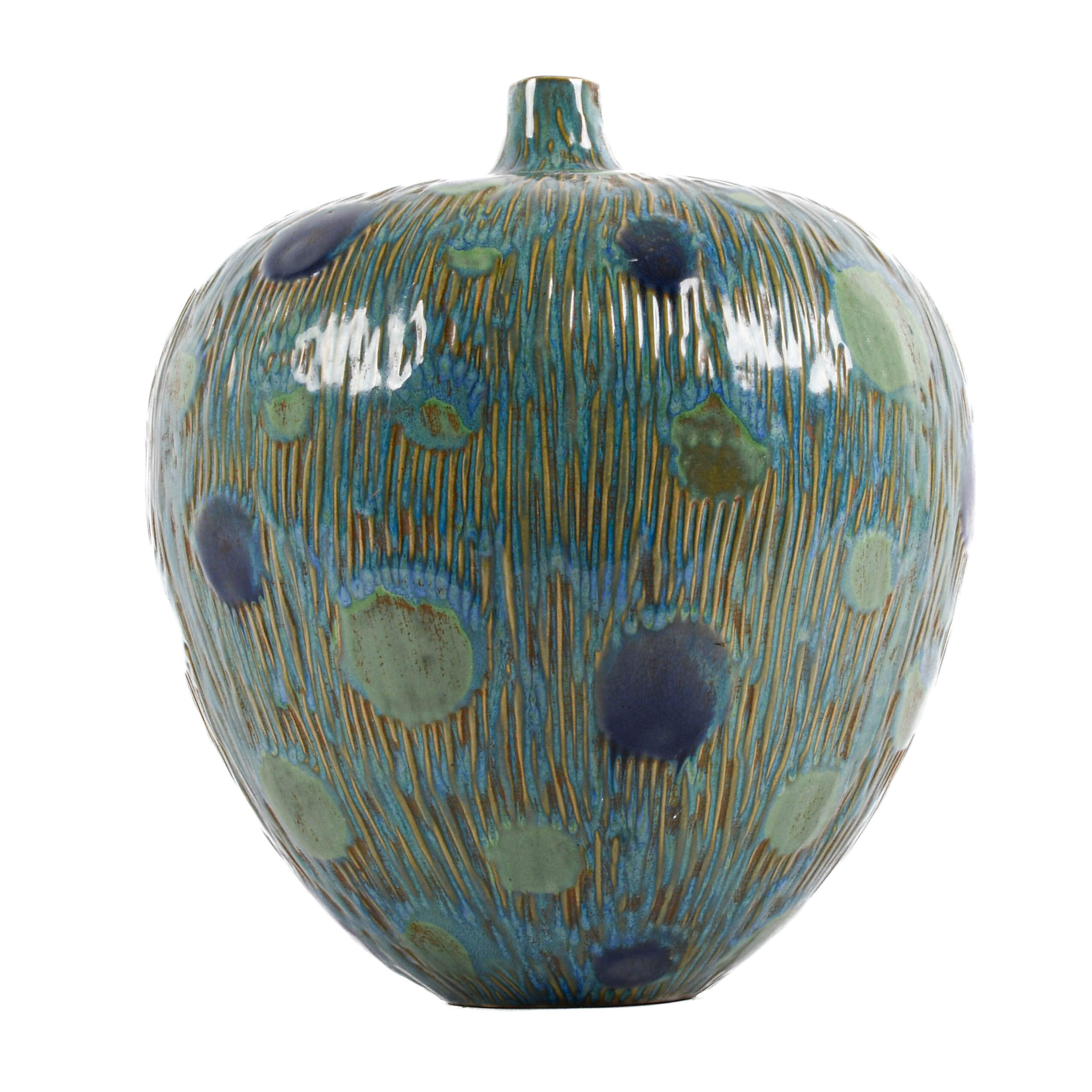 Large Studio Pottery Weed Pot-3