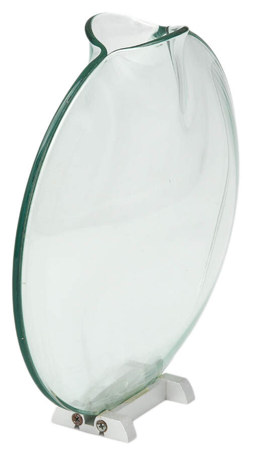 Mid-Century Modern Art Glass Sculpture Vase-2