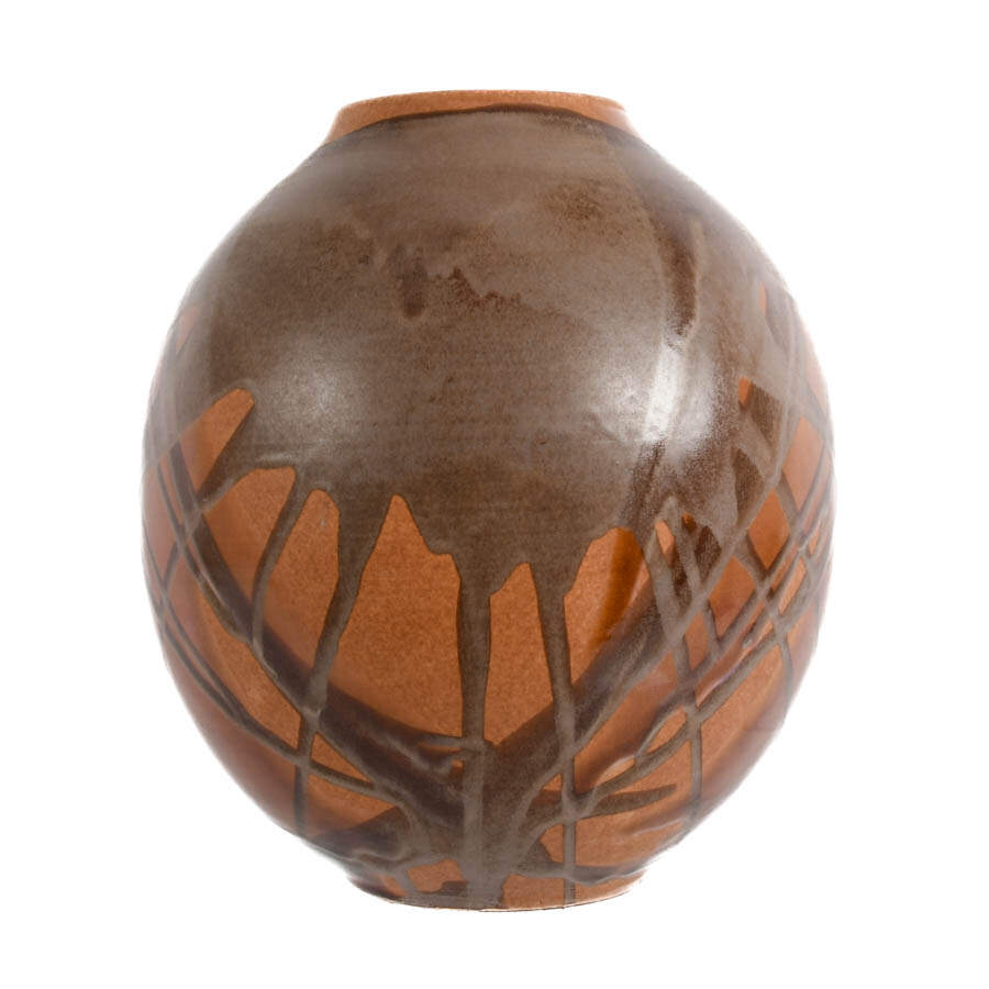 Large Hand-Crafted Pottery Vase-4