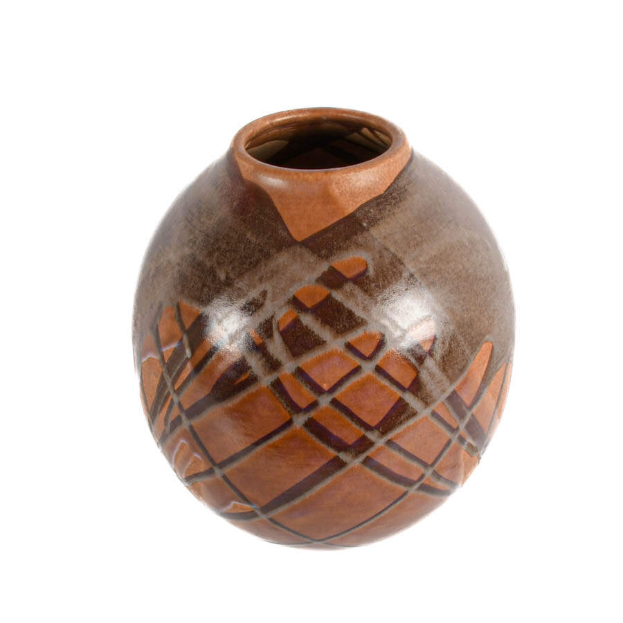 Large Hand-Crafted Pottery Vase-3
