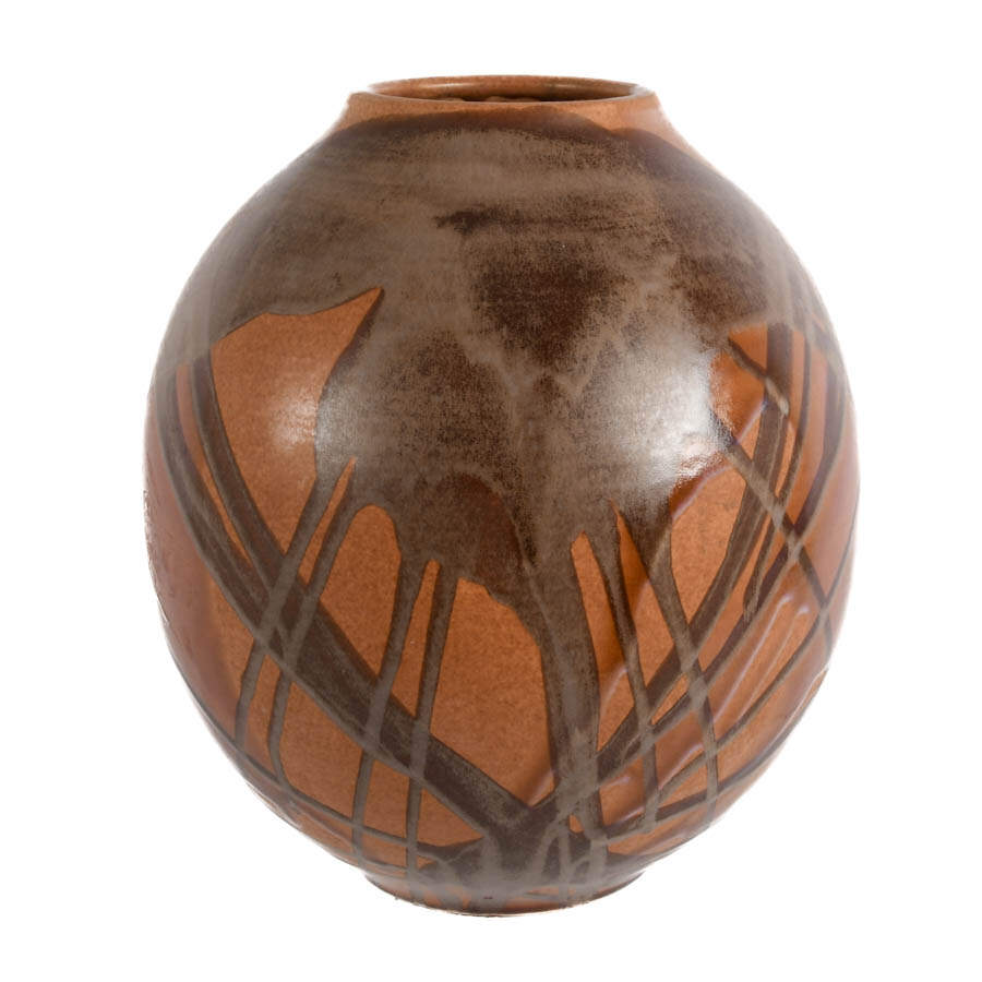 Large Hand-Crafted Pottery Vase-1