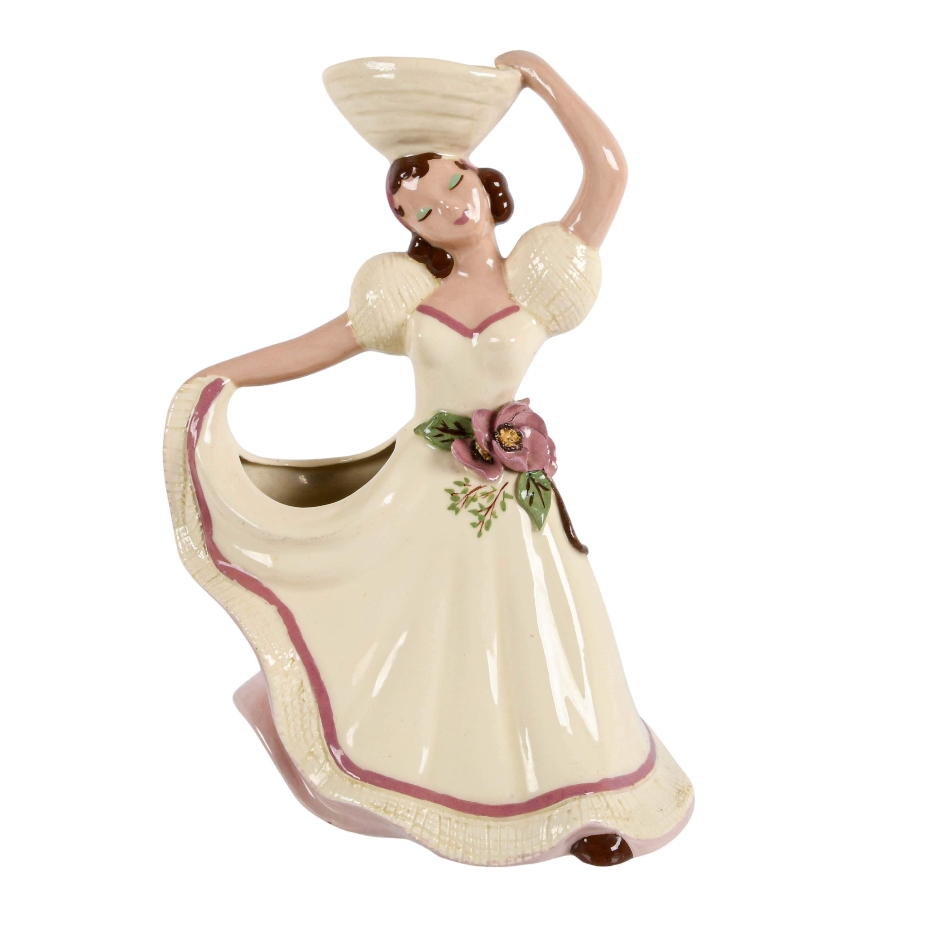 Signed Hedi Schoop "Margarita" Flamenco Dancer Vase-1