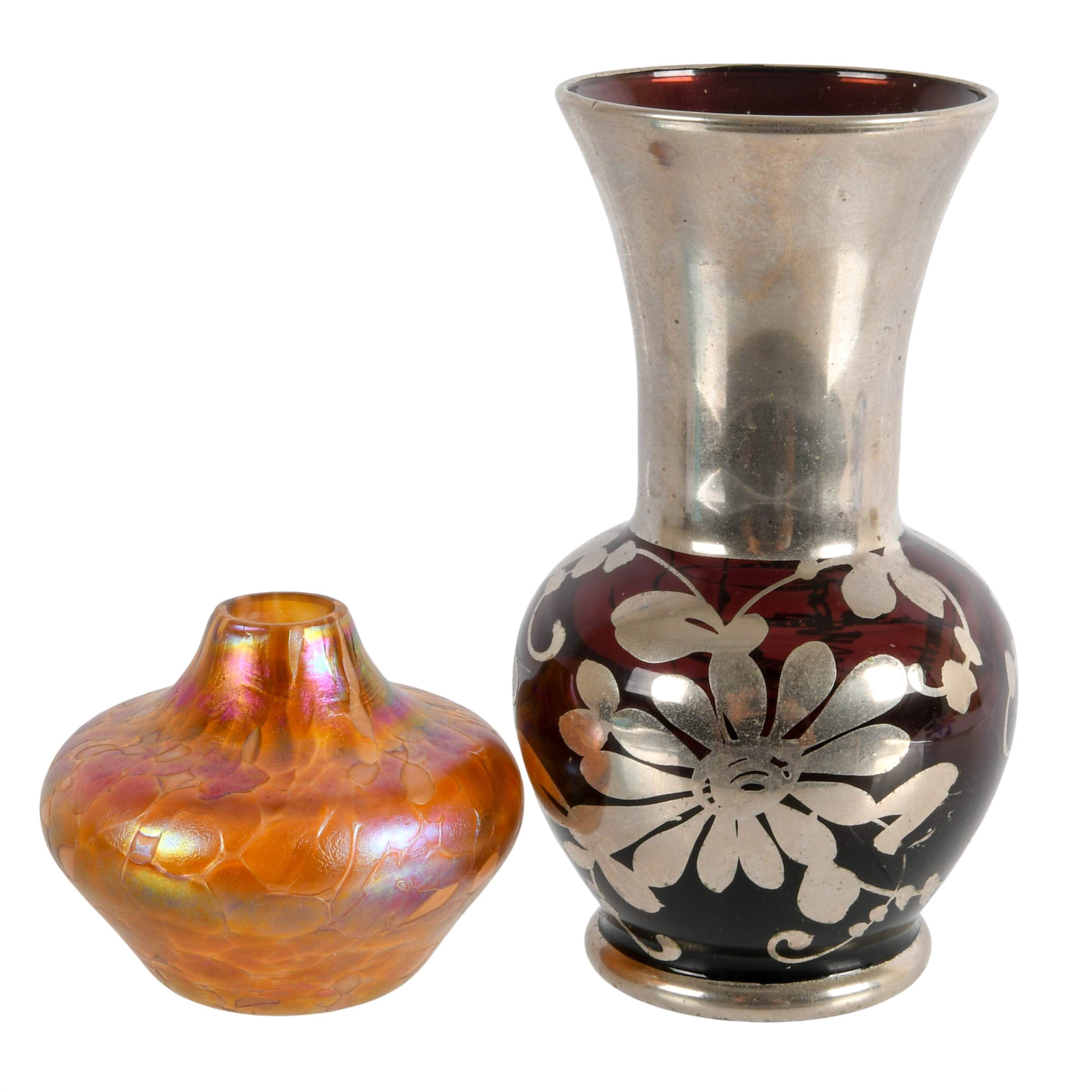 Grouping of Three Sizes of Glass Vases-5