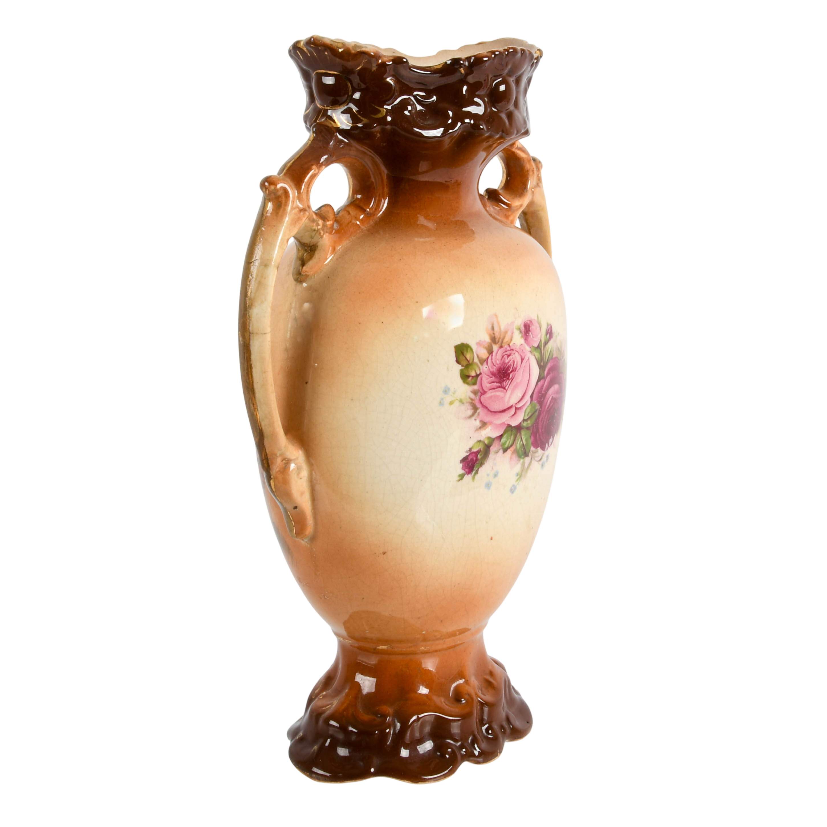 Late Victorian Twin Handled Games of Chance Vase-5