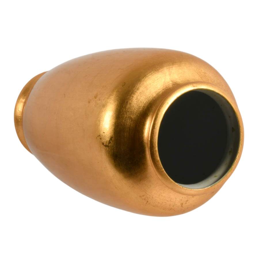 Gold Painted Ceramic Vase-4