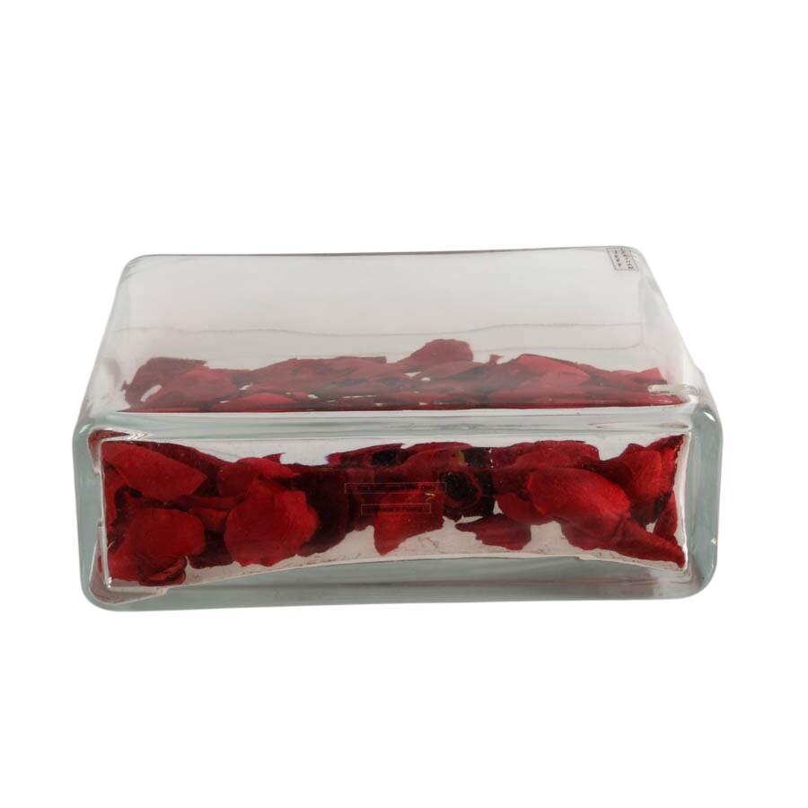 Jeff Leatham Hand-Made in Poland Glass Vase-7