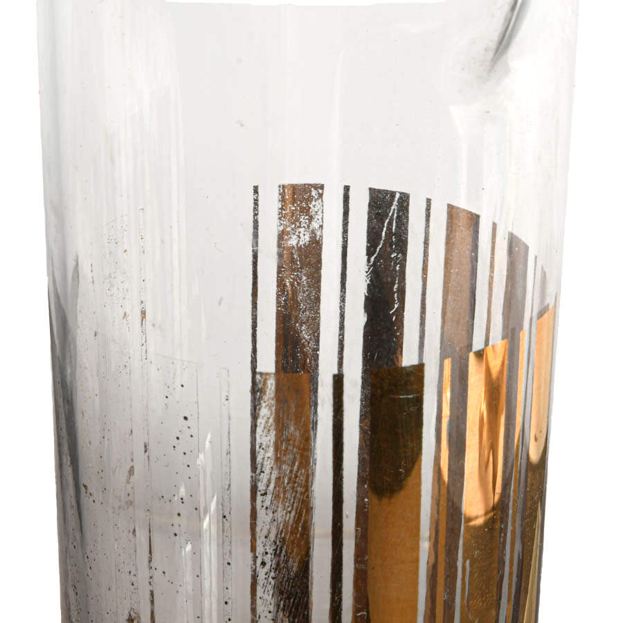 Mid-Century Culver 24k Gold Cocktail Pitcher and Stirer-6