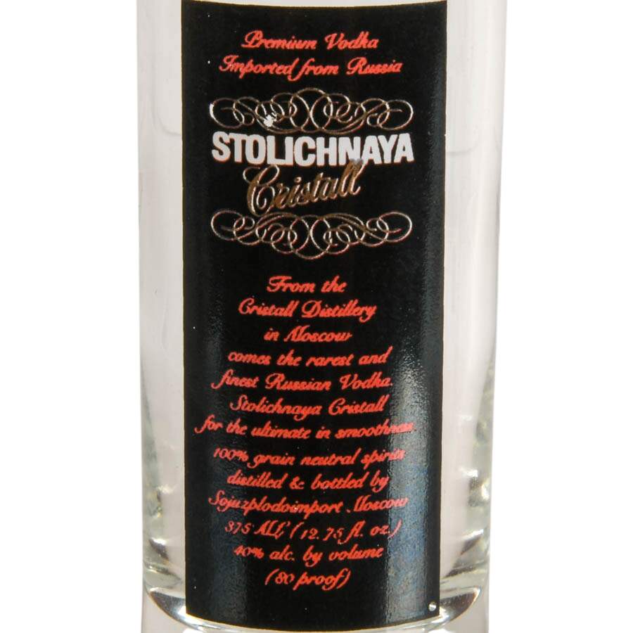 Stimas Decanter Set with Stolichnaya Vodka Shot Glasses-7