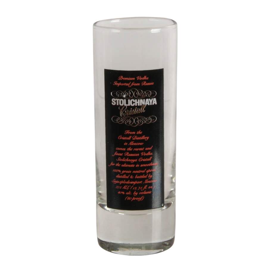Stimas Decanter Set with Stolichnaya Vodka Shot Glasses-6