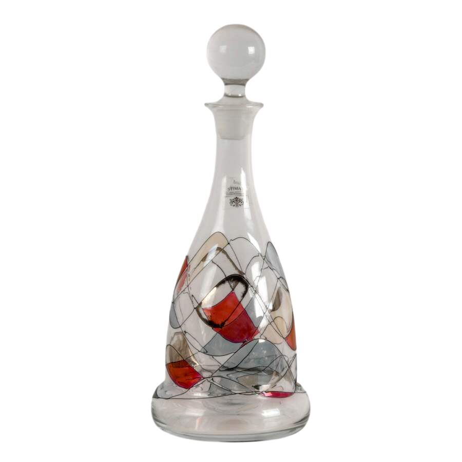 Stimas Decanter Set with Stolichnaya Vodka Shot Glasses-3
