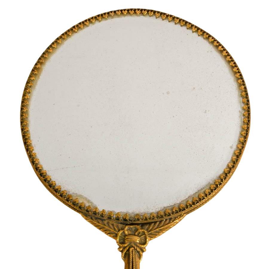 Early 20th Century Double-Sided Ornate Hand Mirror-6