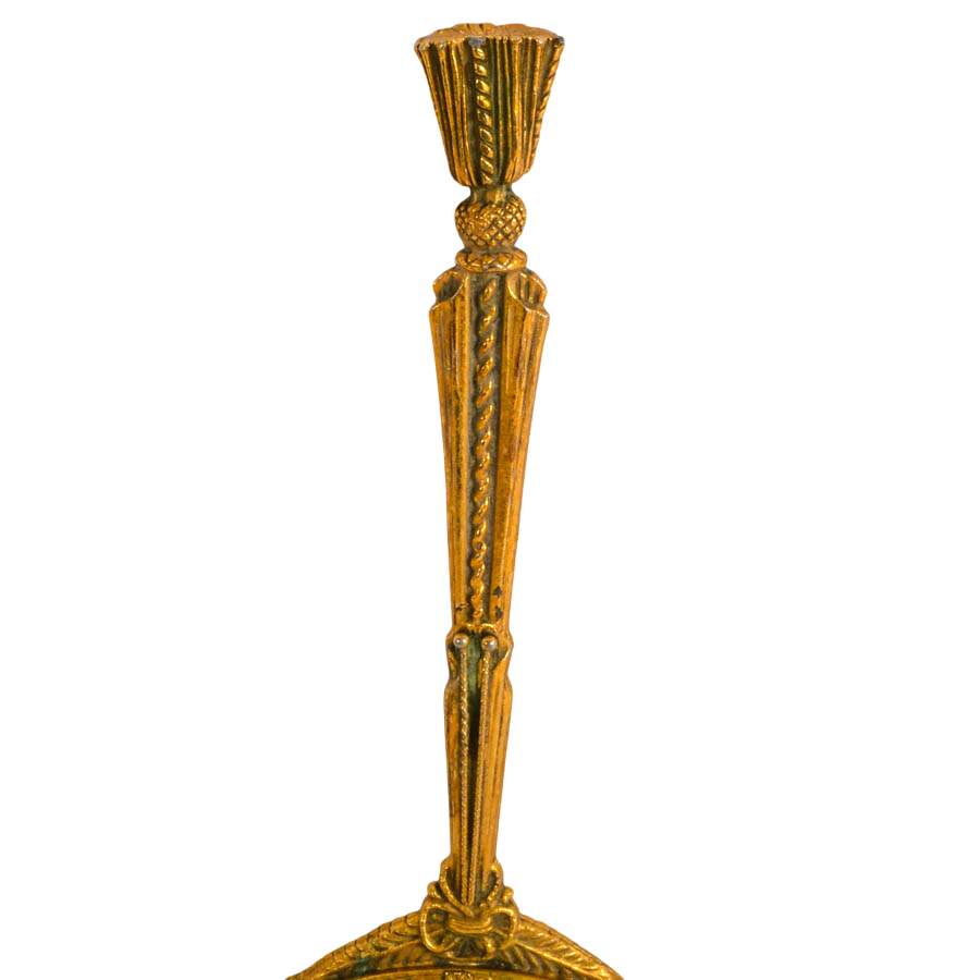 Early 20th Century Double-Sided Ornate Hand Mirror-3