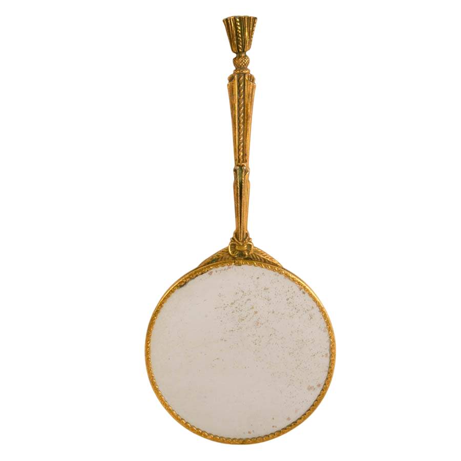 Early 20th Century Double-Sided Ornate Hand Mirror-2