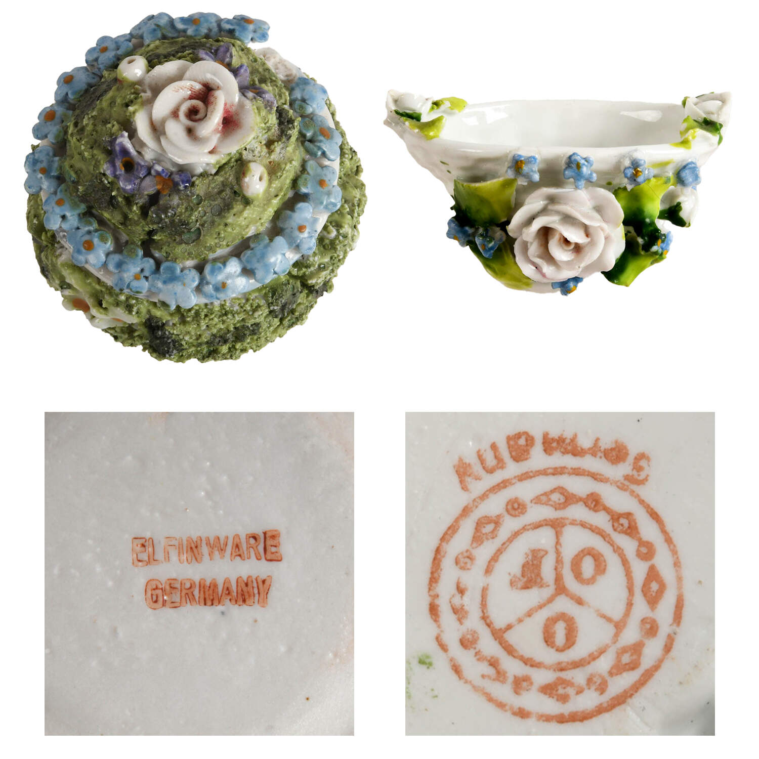 Set of Elfinware Porcelain Trinkets-5