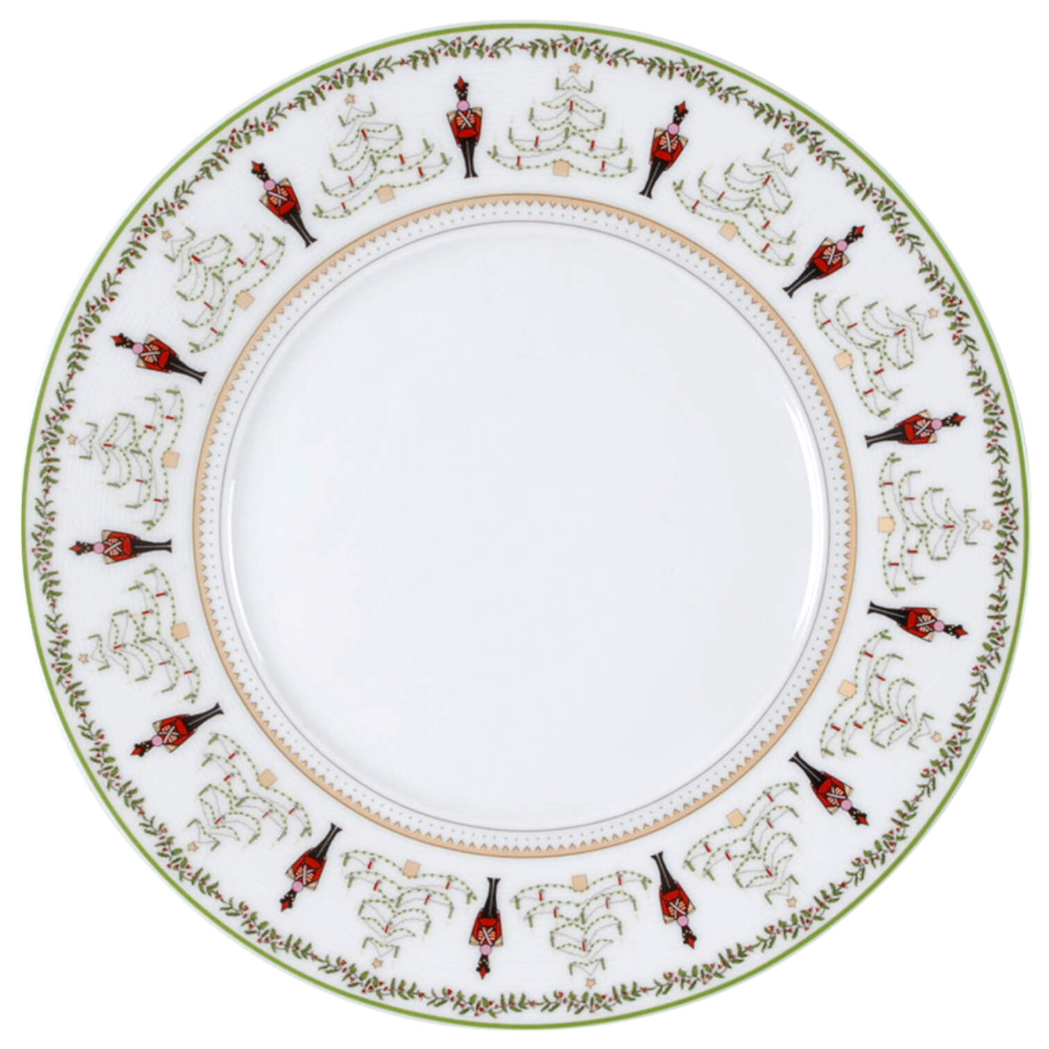 Grenadiers Dinner Plate by Bernardaud
