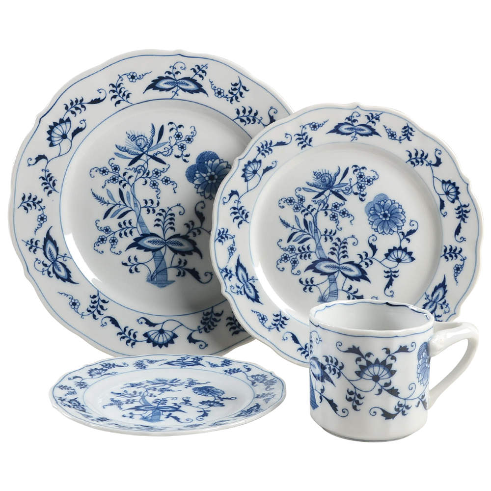 Blue Danube 4 Piece Place Setting by Blue Danube (Japan