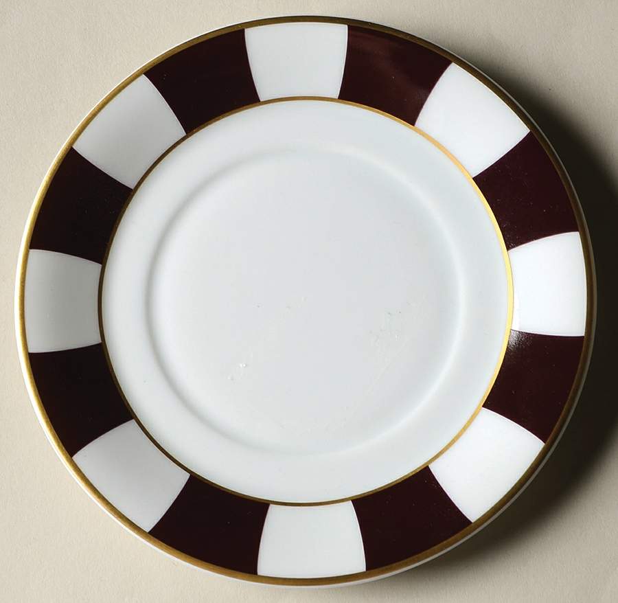 Galerie Royale Black Tulip Saucer by Bernardaud | Replacements, Ltd.