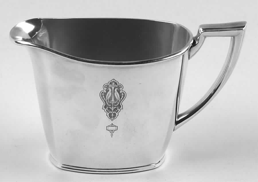Bird of Paradise (Silverplate, 1923, Hollowware) Creamer by Oneida