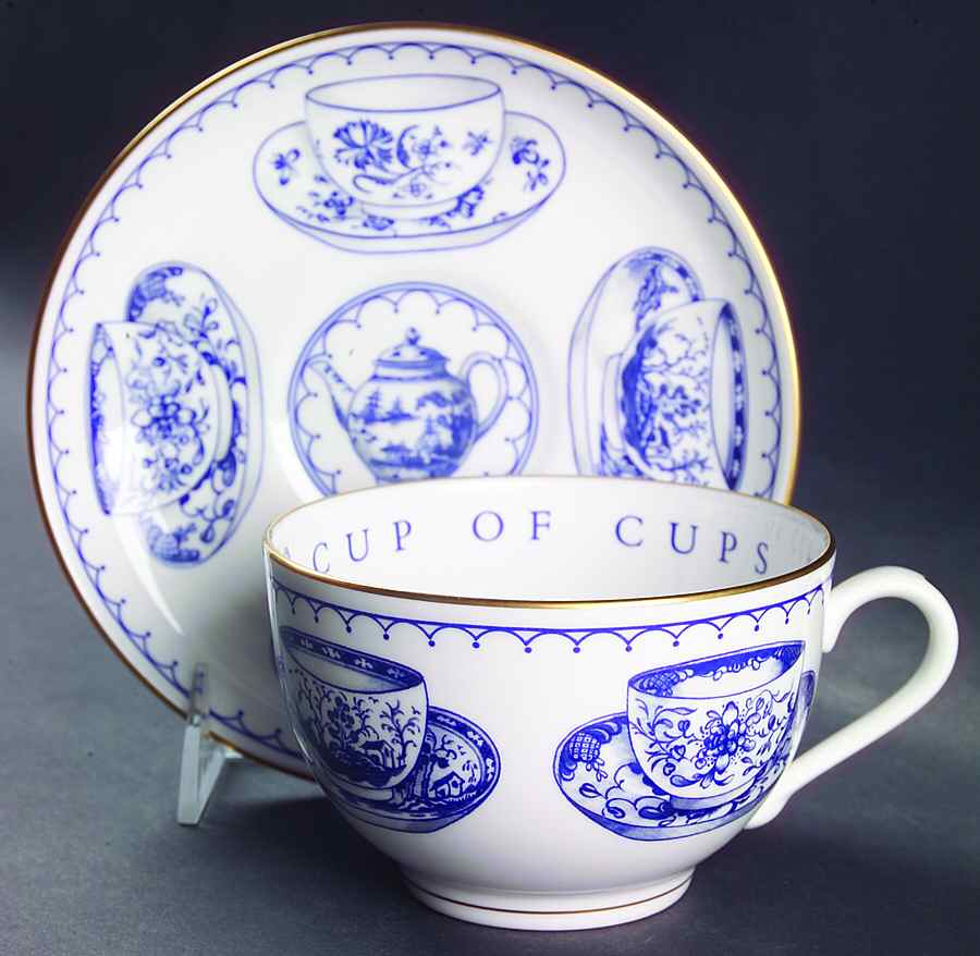 Cup of Cups Flat Cup & Saucer Set by Royal Worcester