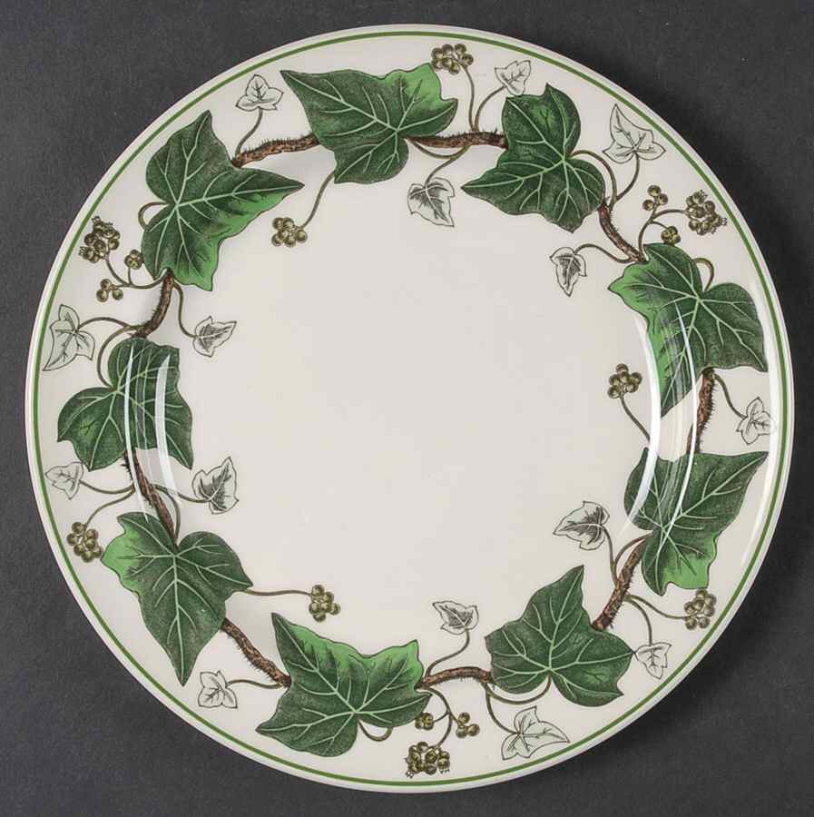 Napoleon Ivy Green (Queen's Ware) Salad Plate by Wedgwood