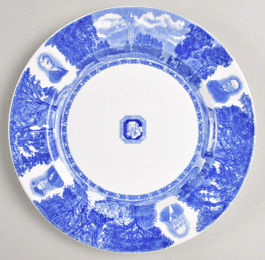University of California Blue Salad Plate by Wedgwood-1