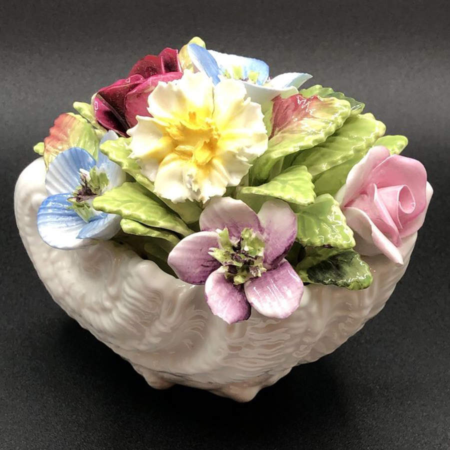 Coalport Florals Flower Basket - Boxed by Coalport | Replacements