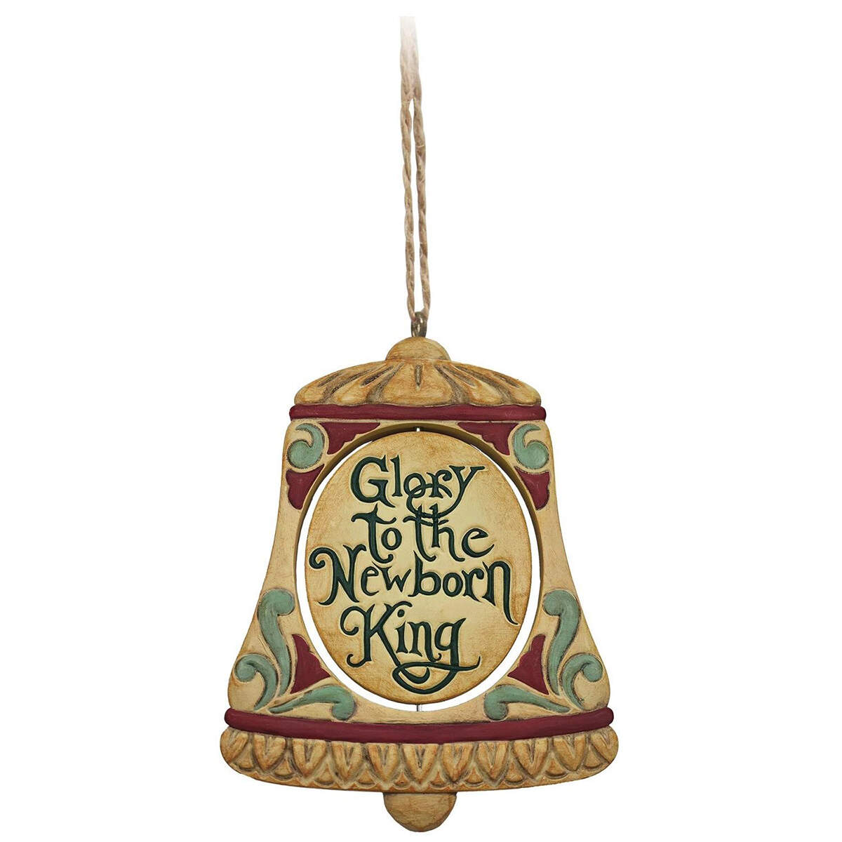 Annual Rotating Ornament Holy Family-Glory To The Newborn King - No Box Nb2025 by Jim Shore-2