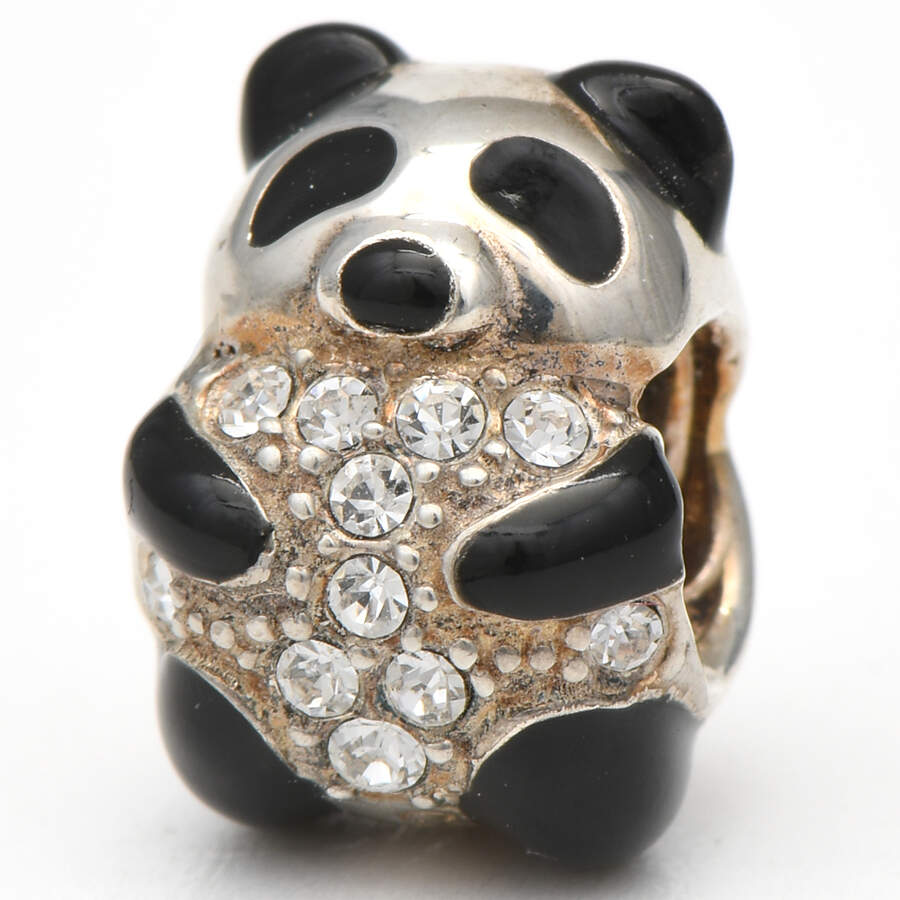 Sterling Chamilia Charms & Beads Panda Bead - No Box by Swarovski-1
