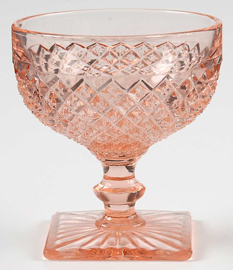 Miss America Pink Champagne/Tall Sherbet by Anchor Hocking